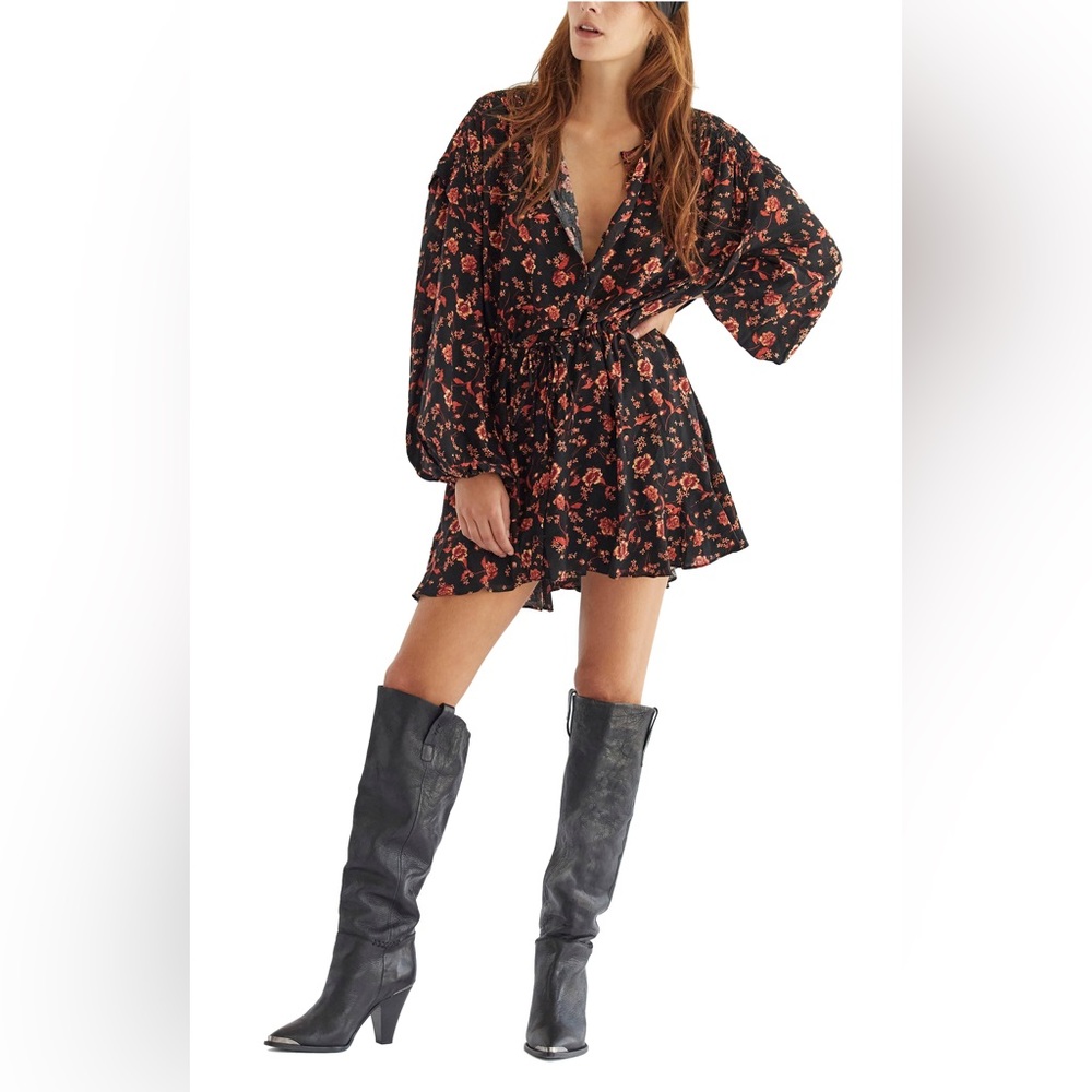 Free People — Flower Fields Mini Dress